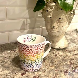 Rainbow Cat Mug — Excellent condition!